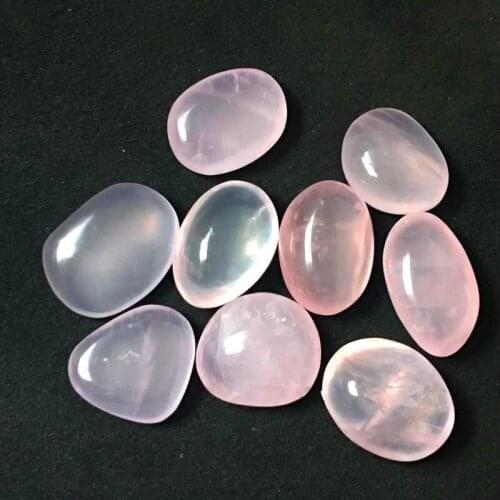 300g natural rough Brazilian ice powder crystal play pieces rose stone hibiscus crystal hand play