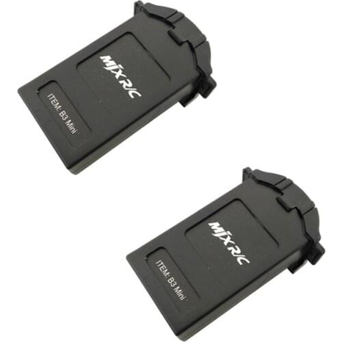 Original 7.4V 850mAh Lipo Battery for MJX B3 Mini Bugs 3Mini Brushless RC Quadcopter Spare Parts 7.4v Rechargeable Battery 2Pcs