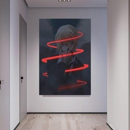 Anime Poster Kurapika Hxh Hd Poster And Prints Decor Wall Art Pictures For Boy Bedroom Home Living Room Decor Canvas Painting