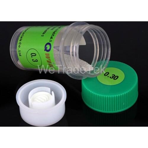 Lead Free 250K Bga Reballing Ball 0.2 0.25 0.3 0.35 0.4 0.45 0.5 0.55 0.6 0.65 0.76mm Solder Ball for Chip BGA Rework Repair