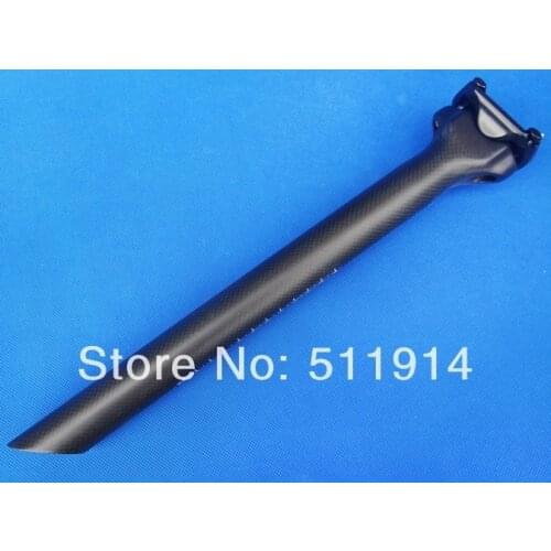 Bicycle part : Full carbon 3k matt matte MTB mountain bike road bicycle seat seatpost 175g
