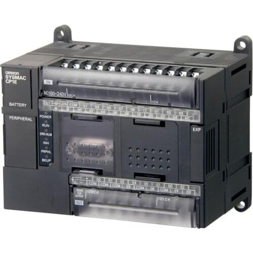 CP1E-N30DT1-D CP1E PLC CPU, USB Networking Computer Interface, 32 kB Program Capacity, 18 Inputs, 12 (Transistor) Outputs