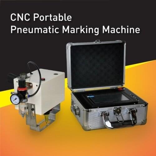 Long Working life CNC portable 2D Datamatrix Marking Machine, direct part marking system can create clear an permanent marks