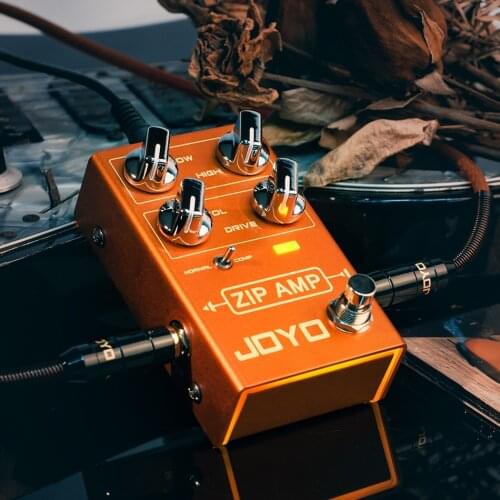 JOYO R-04 ZIP AMP Overdrive Guitar Effect Pedal for Rocker Strong Compression Overdrive Mini pedal Bass Pedal Guitar Accessories