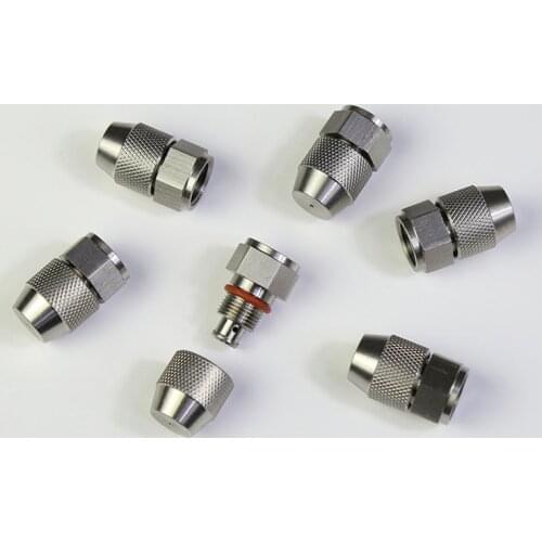 Stainless steel cone atomizing nozzle spray, humidification cooling fog gun machine nozzle, adjustable garden nozzle