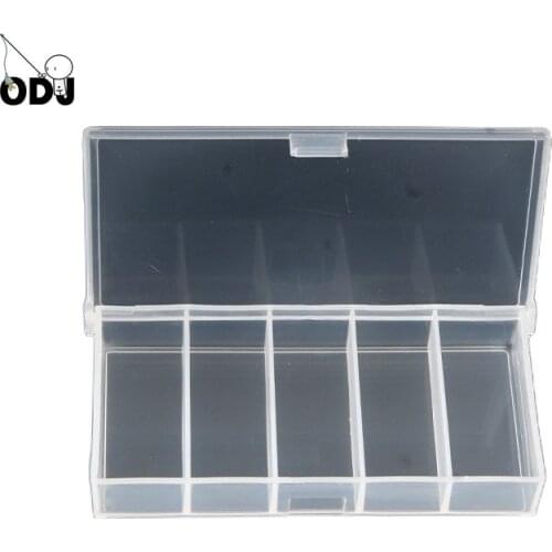 1Pcs New Arrival Fishing Accessories Box Snap Multiple Compartments Transparent Storage Spomb Fishing Lure Hook Tackle Box