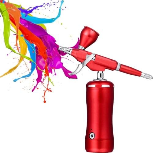 Airbrush Spray Gun 0.3mm 7cc/20cc/40cc Gravity Feed Dua Action Air Brush Compressor Paint Art For Art Craft Model Paint Spraying