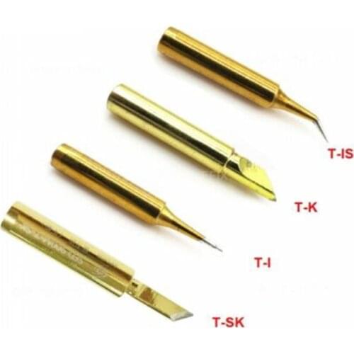High Quality Golden Solder Iron Tips 936 900M-T Lead-Free Solder Iron Tip for WELDING Repair