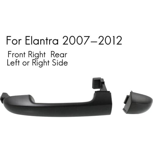 For Hyundai Elantra 2007-2012 Outside Exterior Door Handle Front Right or Rear Primed 82651-2H000