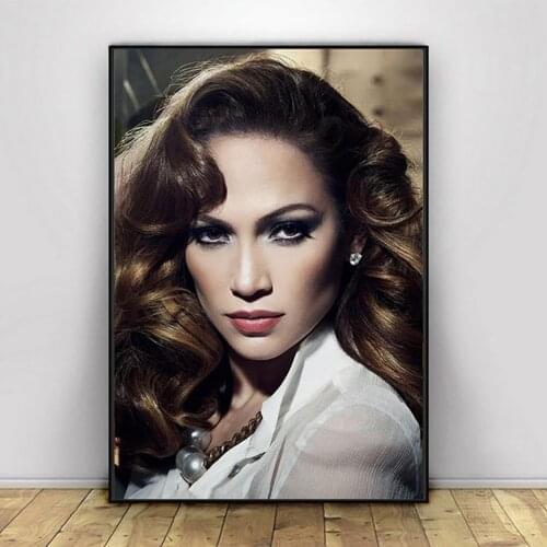 High-Definition [Jennifer-Lopez]American Singer, Actress And Dancer Posters Wall Art Living Room Home Decor Silk Canvas
