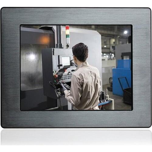 Industrial touch panel pc 8.4 inch 800x600 all in one pc i5 6200u HD-MI/VGA/RS232/USB industrial fanless mini pc windows 10 7/8