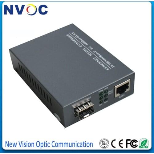 SFP Fiber to RJ45 Converter Gigabit SFP GPON/OLT Media Converter 1000Mbps Media Converter Transceiver Fiber Optical Switch