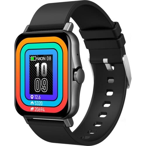 ZW23 Smart Watch Temperature IP67 Waterproof Sport Wrist Watch Support Bluetooth Call 1.69 Inch Screen Full Touch New Smartwatch