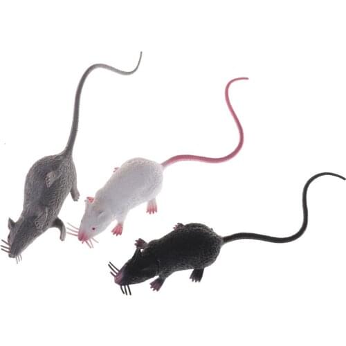 1pcs Decor Practical Jokes 22cm Small New Christmas Joke Fake Lifelike Mouse Model Prop Halloween Gift Toy