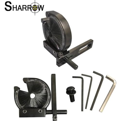 1pc Archery Arrow Rest Replacement Brush Rest Left and Right Hand Universal for Compound Bow Shooting Hunting Accessories