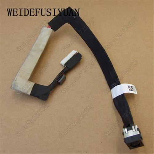 AC DC-IN CHARGING CABLE HARNESS JACK For Dell Alienware 17 R4 17R4 DC JACK POWER SOCKETCABLE 00K5M1 0K5M1 DC30100Y700