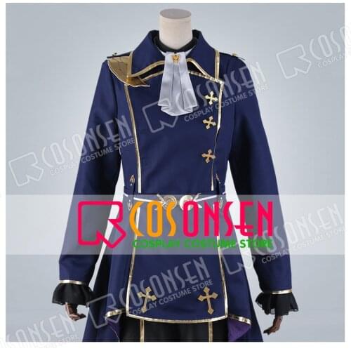 The Ensemble Stars Tsukasa Suou Arashi Narukami Ritsu Sakuma Cosplay Cacophony Whirling Horror Night Halloween Costume full set