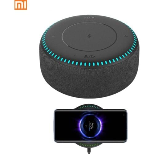 Xiaomi ZMI Wireless Charger 20W Max Bluetooth 5.0 Speaker Mi 9/10 (Pro) (Other 10W Max With Gift Charger) 7 Color Light travel