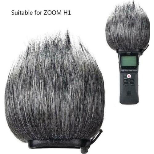 Microphone Anti-wind Cover For Zoom H1 Microphone Removable Windproof Cover Protable Outdoor Microphone Accessories