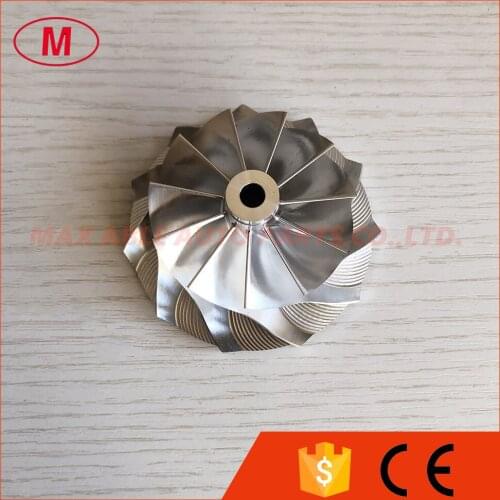 GT2871 452546-0005 53.11/70.98mm 11+0 blades turbo milling/aluminum 2618/billet compressor wheel for 452546-0005/Trim 56 racing