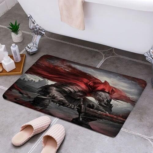 Dark Souls III 3D Print Doormats Rectangle Non-Slip DoorMat Bedroom Kitchen Entrance Print Door rugs Dropshipping