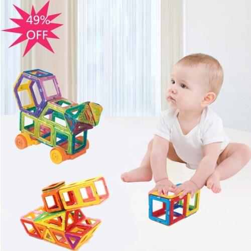 Espeon 23Pcs Mini Magnetic Designer Models Building Toys Magnetic Creator Educational Magnets Building Blocks Bricks kids Toys