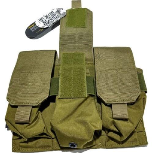 Moller Tactical Triple Magazine Bag Practical Flashlight Bag Military Hunting Triple Bag