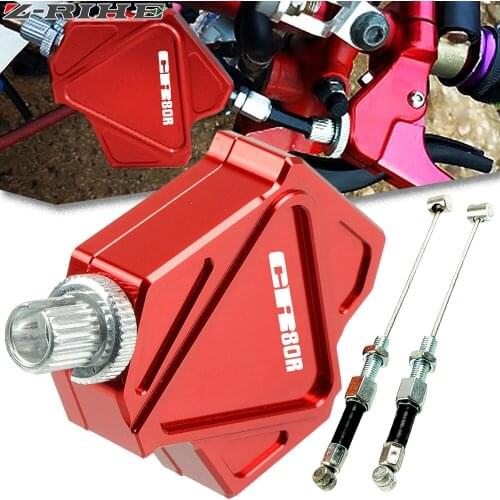 Motorcycle CNC Aluminum Stunt Clutch Lever Easy Pull Cable System For Honda CR80R CR 80R CR 80 R CR80R/85R 1998-2007 2006 2005