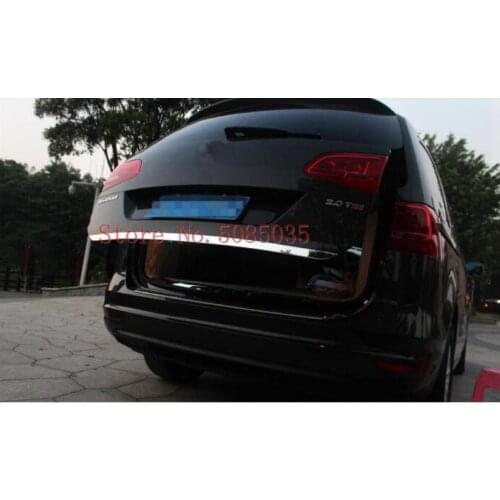 Rear Trunk Lid Cover Tailgate Trim Door Handle Boot Cover Trim For Volkswagen Sharan 2012 - 2017