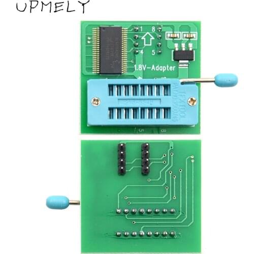 Genuine Upmely 1.8V Adapter for Motherboard SPI Flash SOP8 DIP8 W25 MX25 Use on Programmers TL866II EZP2019 Test Product