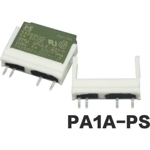 50PCS PCB Relay Base 4 Pin PA1A-PS Supporting HF49F-1H11 PA1A-24VDC PA1A-12VDC