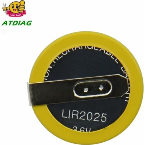 3.6V LIR2025 Rechargeable Battery Fo B-M-W E46 E39 E36 E38 E34 Remote Key Car Battery Shell for Auto