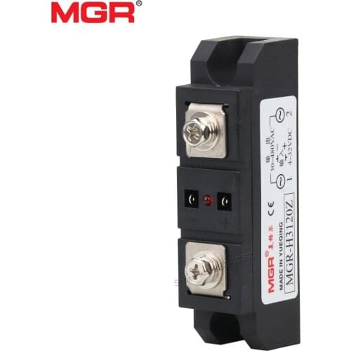 100A 120A 125A Industrial SSR Single-phase Input 4-32VDC Output 30-480VAC solid state relay MGR-H3120Z