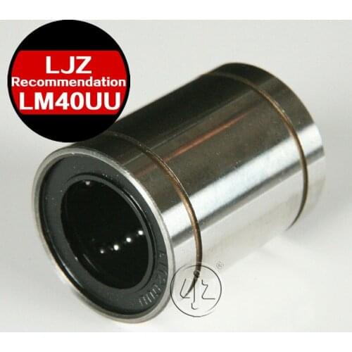 Linear motion ball bearings LM40UU Bore size 40mm