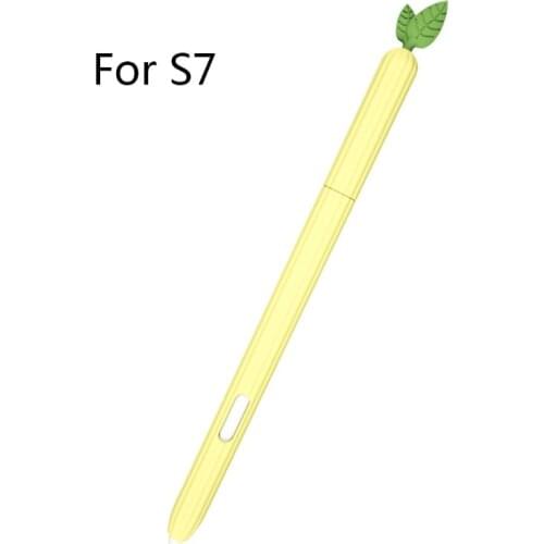 Anti-scratch Silicone Protective Pouch Holder Cover Case Skin For S-amsung -Galaxy Tab S6 Lite/S7 Touch Pen Cover