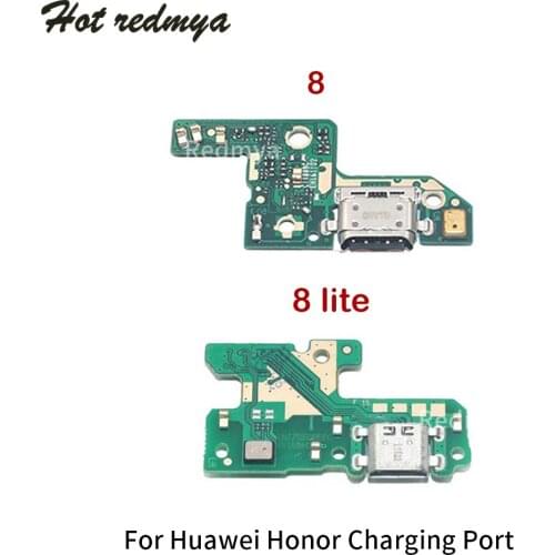 Charging Dock Replacement For Huawei Honor 8 8 Lite Charging Port Flex Cable Module For Honor8 Charge Connector Microphone Board