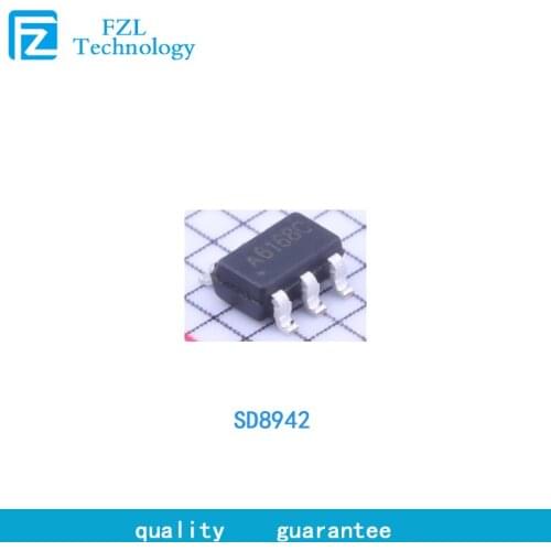100pcs SD8942 DC-DC chip 2A 16V 600kHz SOT-23-6