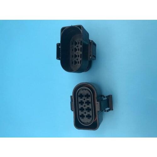 2/4/10pcs/lot 8 Pin/Way Female Male 3.5m Oil Nozzle Fuel Spray Nozzle Plug Diesel Common Rail Crankshaft Sensor Connector