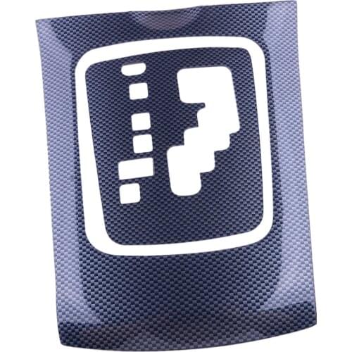 2Pcs Carbon Fiber Style ABS Interior Gear Shift Panel Cover Trim LHD Fit for Toyota Corolla 2013 2012 2011 2010 2009 2008