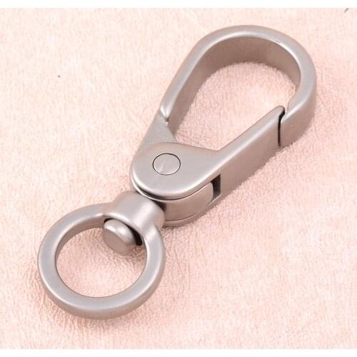 IJK0036 2017 New Arrive Metal Key Chain Lobster Clasp Keying Unisex Stainelss Steel Jewelry Keychain