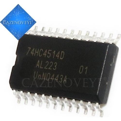 5pcs/lot 74HC4514D 74HC4514 SOP-24 In Stock