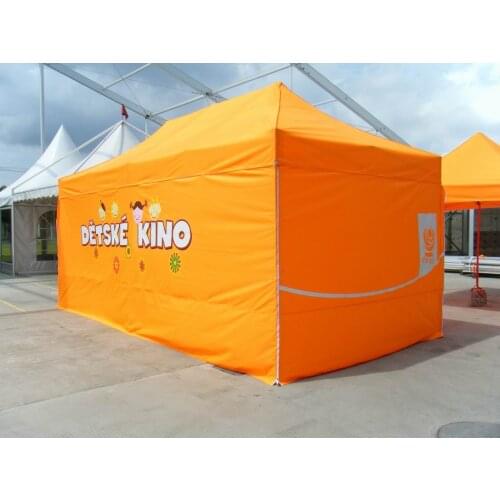 3 x 6m Hexagonal 40x40x2.0mm Aluminum Folding Marquee Party Pavilion Pop Up Gazebo Event Canopy Trade Show Tents Folding Marquee