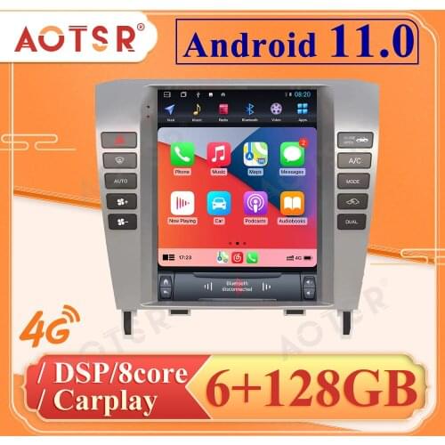 128G Android 11.0 Car Radio For Lexus SC430 With 64G Navigation Audio Radio Car Multimedia PlayerHeadUnit GPS Stereo