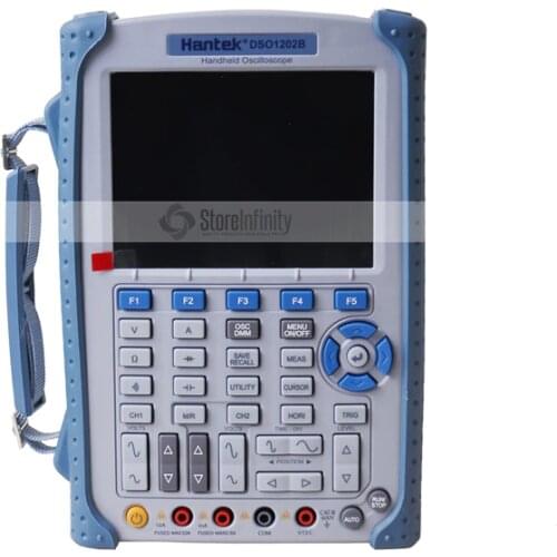 Hantek DSO1202B Digital Handheld Oscilloscope 5.6 Inch TFT Color LCD Display Multimeter High Band Width 200 MHz 2 Channels