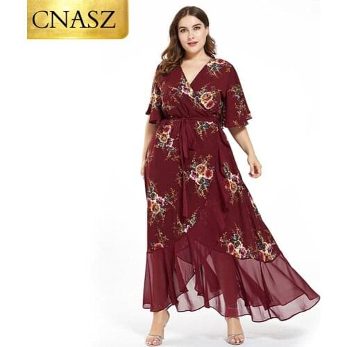 CNASZ Summer Dresses With A Slit