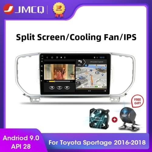 JMCQ Android 9.0 2G+32G Car Radio Multimidia Video Player Navigation GPS Car Stereo For KIA Sportage 4 2016-2018 2din Autoradio