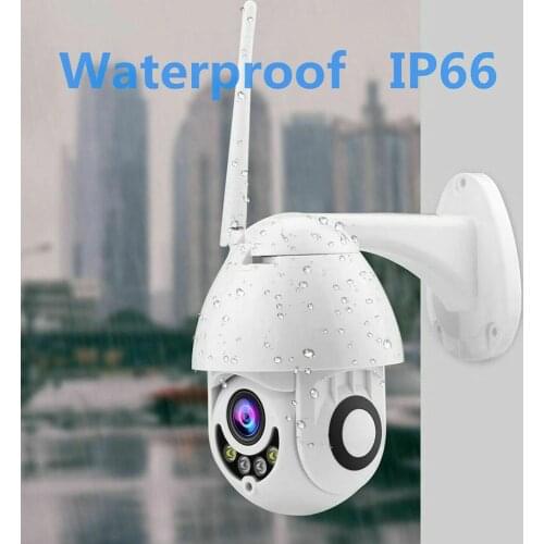 New WiFi 1080P In/Outdoor Wireless IR Security IP PTZ Camera Night Vision Pan
