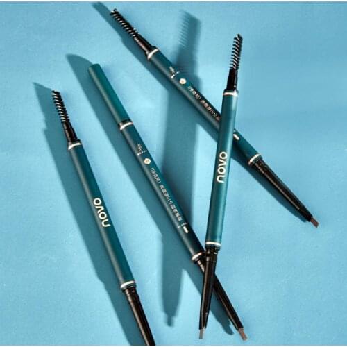Very Fine Triangle Eyebrow Pencil With Uniform Color Soft And Not Easy To Smudge Eye Brow Pen Long Lasting Eyes Makeup TSLM1
