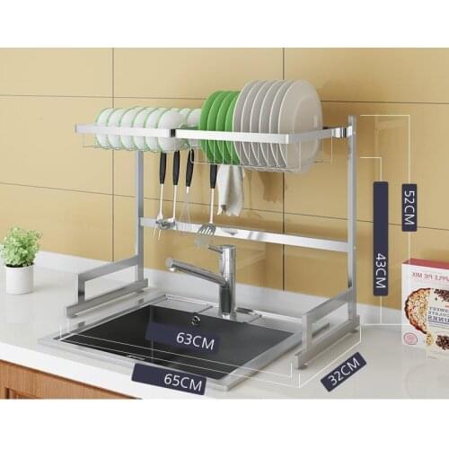 Organization Keuken Refrigerator Kuchnia Supplies Stainless Steel Rack Cozinha Mutfak Organizador Cocina Kitchen Organizer