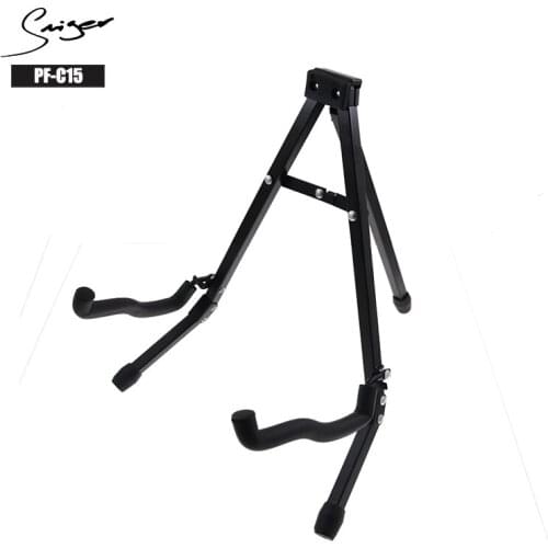 Smiger 1Pc Guitar Stand Foldable A Shape Guitar Stand PF-C15 Portable Three-tube Collapsible Durable Guitar Meal Display Stand